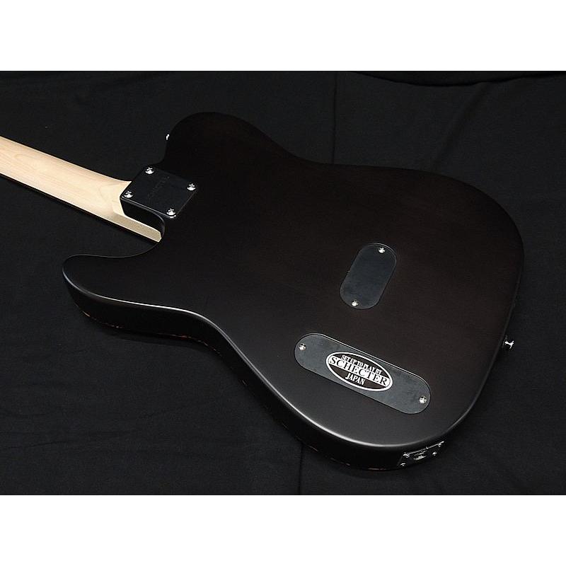 SCHECTER OL-FL-2 SNTL シェクター 薄胴 アコースティックギター エレアコ テレキャスターシェイプ サテン ナチュラル パッシブ仕様_6