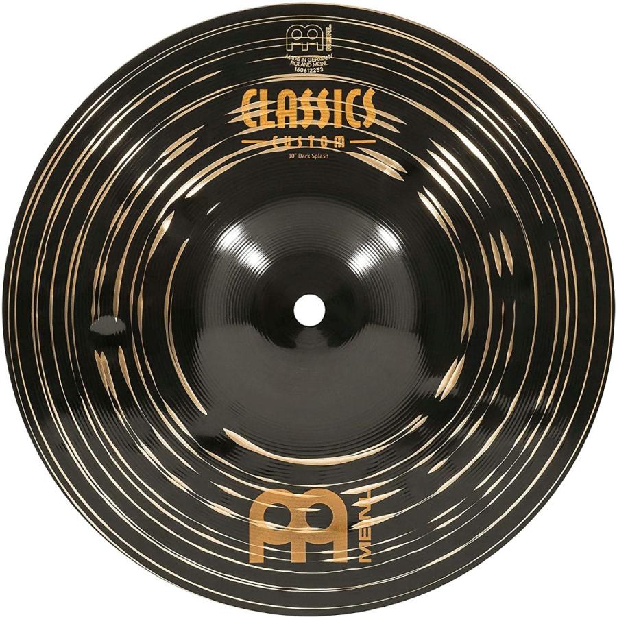MEINL Cymbals マイネル Classics Custom Dark Series スプラッシュシンバル 10\" Dark Splash CC10DAS"