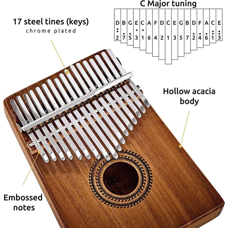 MEINL（マイネル） Sonic Energy カリンバ Soundhole Kalimba アカシア