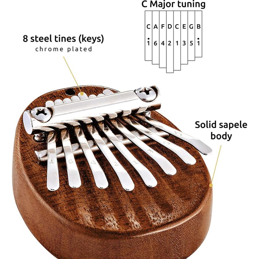 MEINL（マイネル） Sonic Energy ミニカリンバ Mini Kalimba サペリ