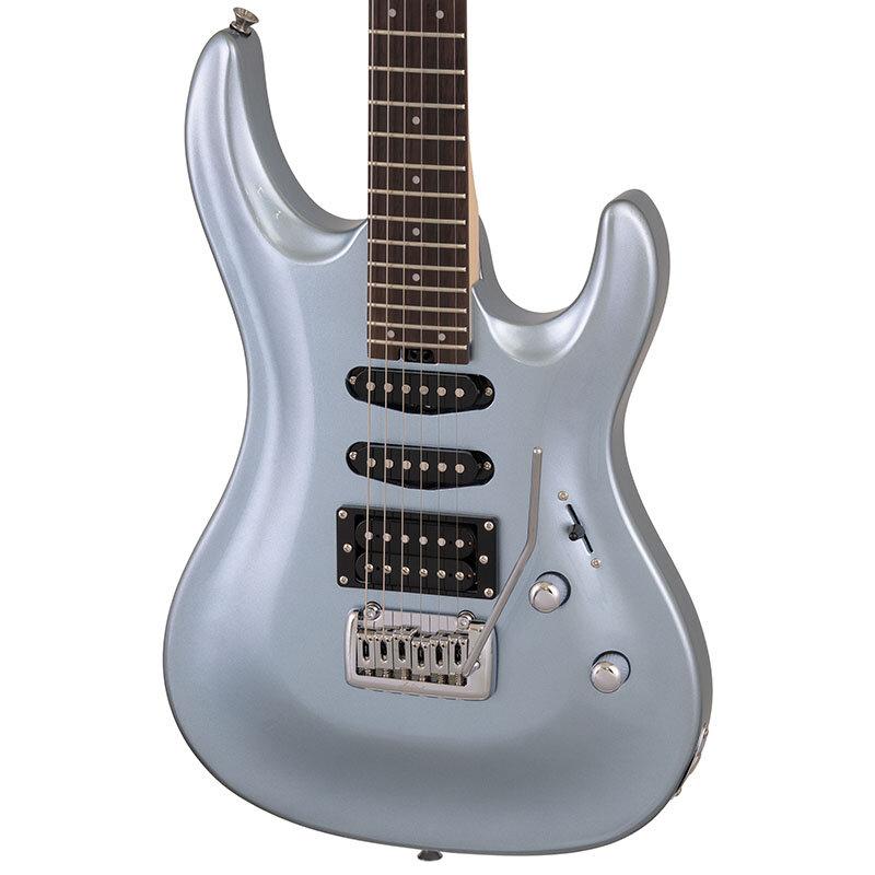 AriaProII MAC-STD MIB Metallic Ice Blue SSH ピックアップ MACシリーズ エレキギター メタリック アイス ブルーの画像
