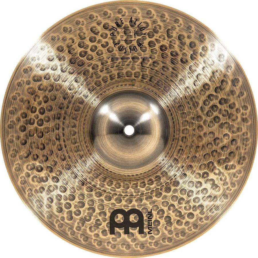 MEINL Cymbals マイネル Pure Alloy Custom Series ハイハットシンバル 14\" Medium Thin Hihat ペア PAC14MTH"