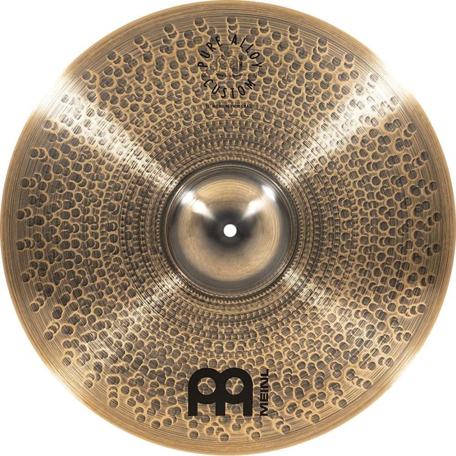 MEINL Cymbals マイネル Pure Alloy Custom Series クラッシュシンバル 19" Medium Thin Crash PAC19MTC