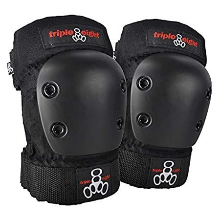 Triple 8 EP 55 Elbow Pads - Skate Safety Pads - Black- JR (XS) by Triple Ei