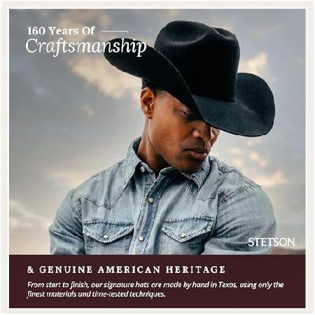 Stetson メンズ スカイライン ハット US サイズ: 7 カラー: ブラックの画像