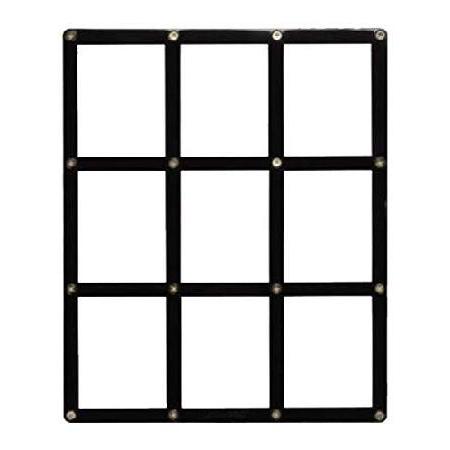 ウルトラプロ 黒枠フレーム カード9枚用スクリューダウン : AWA