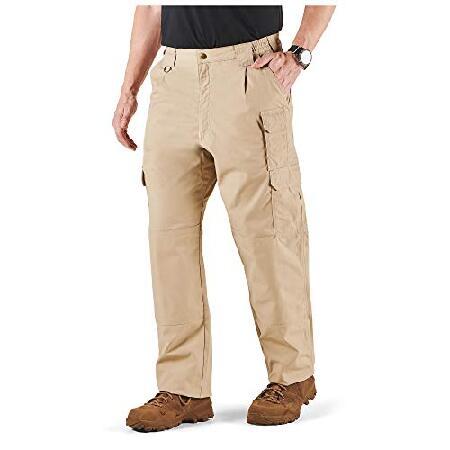 5.11 Tactical Men's Taclite Pro Lightweight Performance Pants， Cargo Pockets， Action Waistband， TDU Khaki， 36W x 34L， Style 74273