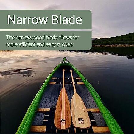 (140cm ) - Bending Branches Beavertail Canoe Paddle_4