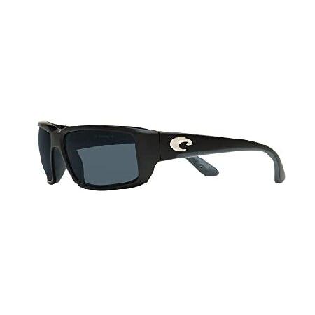 Costa Del Mar TF11OGP Fantail Mensマットグレーフレームブルーミラー580Pレンズ長方形偏光サングラスの画像