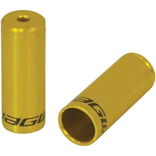 JAG WIRE(ジャグワイヤー) Universal Pro End Cap Pack 4mm 5mm ゴールド CHA094-OJ
