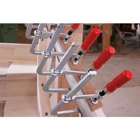 Bessey GS40 - Tornillo de apriete todo acero con mango de madera Bessey ClassiX GS 400/120_2
