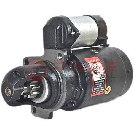 RAREELECTRICAL スターターモーター HYSTER リフトトラック H-40H H-50H H-60 H-60C 1107204 1107295に対応