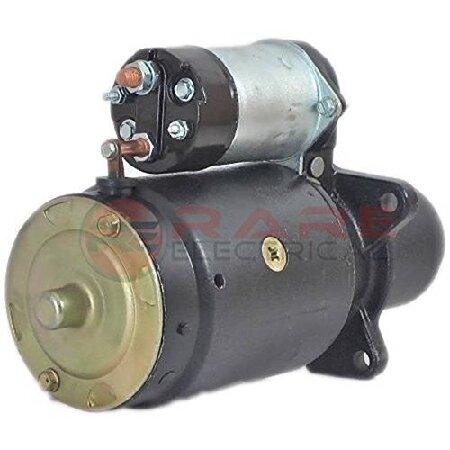 RAREELECTRICAL スターターモーター HYSTER リフトトラック H-150F H-160 H-30H 1108423 119852A 170238に対応