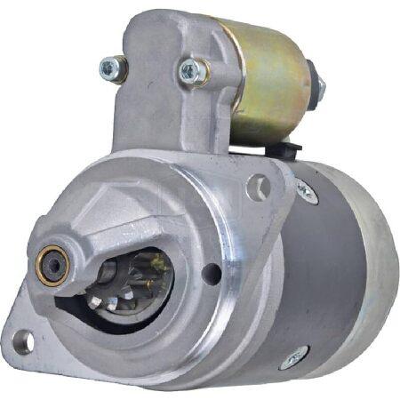 RAREELECTRICAL スターターモーター Yanmar S114-230 S114-230A 124070-77010 S114-219 524160-77020Dに対応