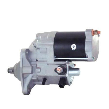 RAREELECTRICAL New 24V 10T Starter Motor Compatible with Hyundai Wheel Loader Hl770-7 Hl770-7A Hl770-9 Cummins_3