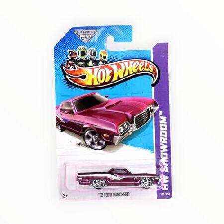 Hot Wheels HW Showroom '72 Ford Ranchero Dark Maroon #163/250の画像