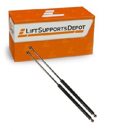Lift Supports Depot Qty (2) 13mm Metal Cup End Lift Supports 17 Inch Extended x 100lbs Shocks Strutsの画像
