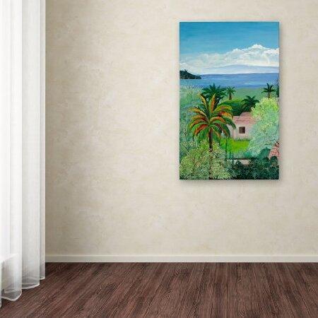 Trademark Fine Art Costa Rican ビーチキャンバスウォールアート 22 by 32-Inch MA0390-C2232GGの画像