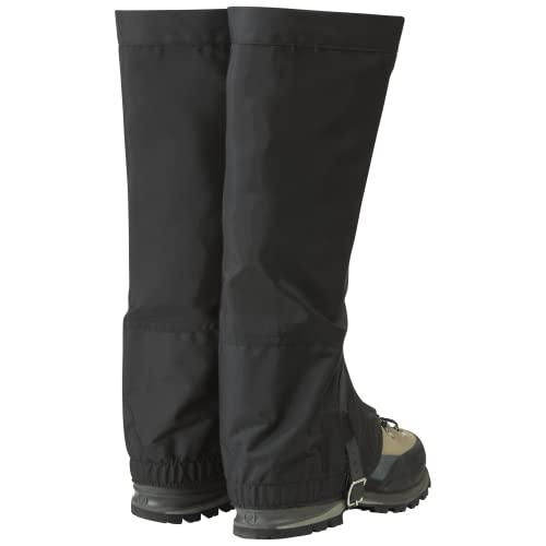 OUTDOOR RESEARCH MENS ROCKY MOUNTAIN HIGH GAITERS BLACK (X-LARGE)｜awa-outdoor｜03