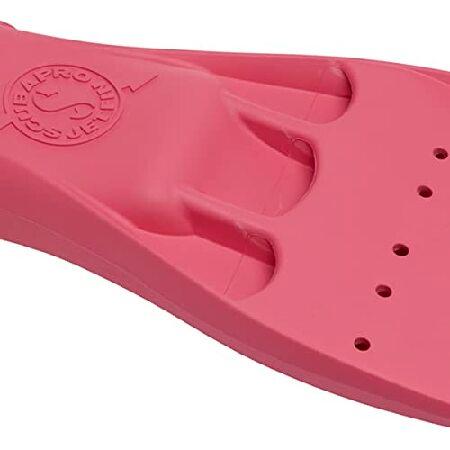 SCUBAPRO ジェットダイビングフィン スプリングヒールストラップ付き(ピンク、L)_2