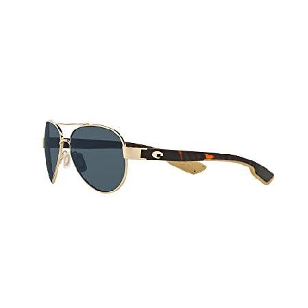 New Unisex Sunglasses Costa Del Mar Loreto Polarized LR 64 OGP 56.5の画像