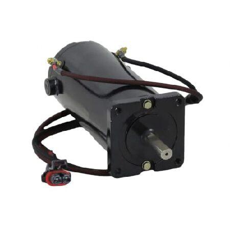 RAREELECTRICAL New Salt Spreader Motor Compatible With Western Fisher Sno-Way W-8815 W8115 Complete With Wir_2