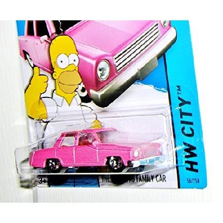 Hot Wheels, 2015 HW City, The Simpsons Family Car Die-Cast Vehicle, #56/250の画像