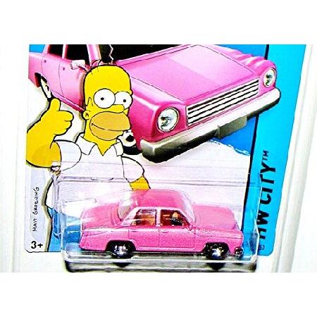 Hot Wheels, 2015 HW City, The Simpsons Family Car Die-Cast Vehicle, #56/250の画像