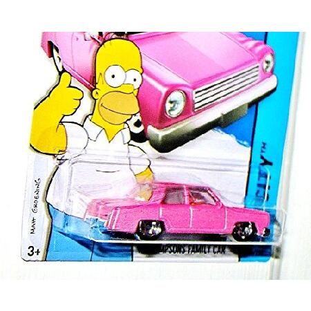 Hot Wheels, 2015 HW City, The Simpsons Family Car Die-Cast Vehicle, #56/250の画像