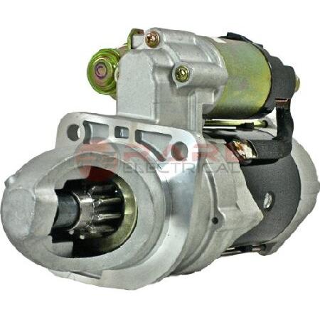 RAREELECTRICAL New Starter Motor Compatible with Daewoo Doosan Excavator Mega 26201-7049 65.26201-7059 M00a0301_2