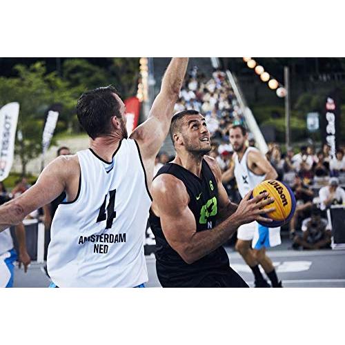 ウイルソン（Wilson） バスケットボール 22 FIBA 3×3 GAME BASKETBALL 6号球 WTB0533XD （イエロー×ブルー/６/Men's、Lady's）｜awa-outdoor｜03