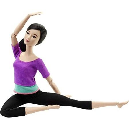 Barbie 輸入バービー人形メイドトゥームーブ パープルトップ(Made to Move Purple top) 紫 [並行輸入品]_2