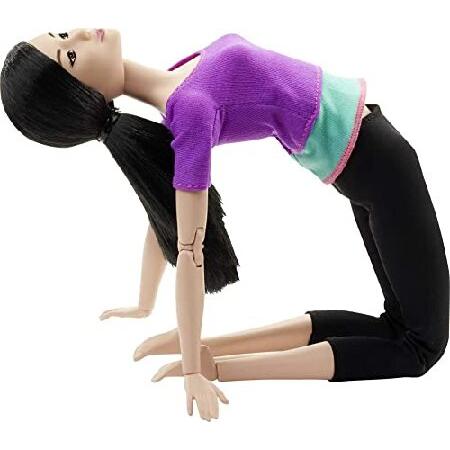 Barbie 輸入バービー人形メイドトゥームーブ パープルトップ(Made to Move Purple top) 紫 [並行輸入品]_3