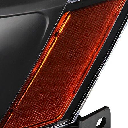 DNA MOTORING HL-OH-HA03-BK-AB ブラックアンバー ヘッドライト 交換用