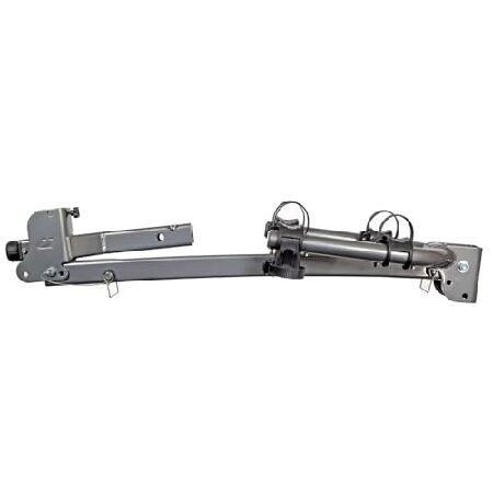 KUAT ベータ 2インチ ヒッチマウント自転車ラック | 吊り下げ式 丈夫 軽量 アルミニウムパウダーコーティング 折りたたみ式 傾斜ダウン グレー 自転車 車 トラッ_2