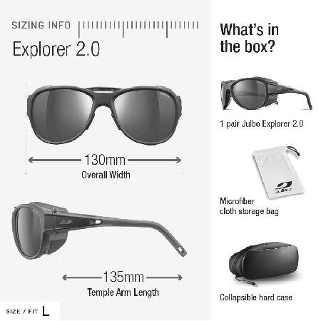 Julbo(ジュルボ) Explorer 2.0 Cameleon Matt Black/Black 4975014の画像