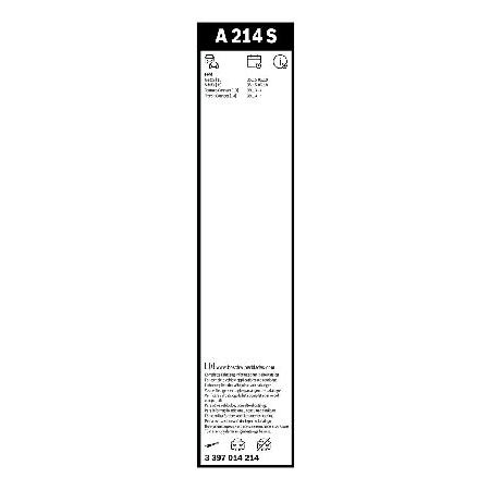 Bosch Balais d'Essuie-Glace Plats Aerotwin A214S, Longueur: 750mm/750mm - 1 Paire de Balais avant
