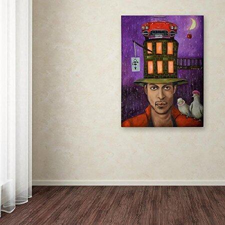 Canvas Wall Art - Leah Saulnier 'Cowabunga' Wall Art for Living Room, Bedroom, or Office Decor by Trademark Fine Artの画像