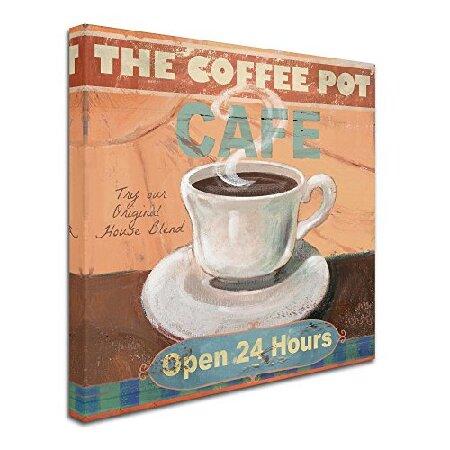 Coffee Pot by Fiona Stokes-Gilbert， 24x24-Inch Canvas Wall Art_1