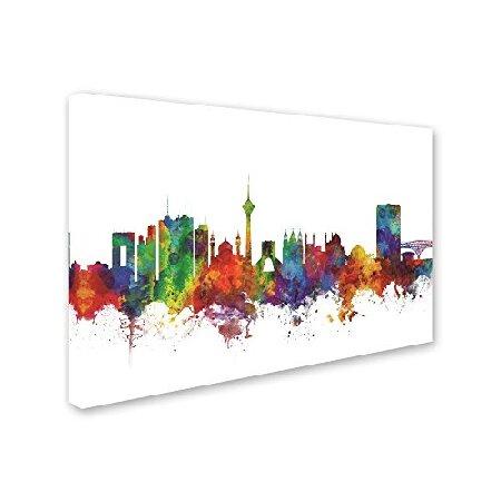 Trademark Fine Art Michael Tompsett 'テヘランイランスカイラインIV'の画像