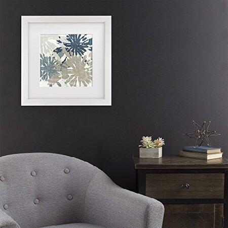 商標FineアートビーチカレーIV by Color Bakery White Matte, Distressed White Frame 16x16 ALI4836-E1616MFの画像