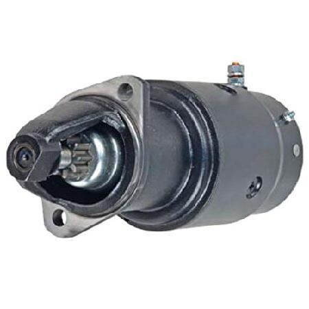RAREELECTRICAL New 12V Starter Compatible with Massey Ferguson Tractor Mf-90 E-242 1962 1963 1964 1107728