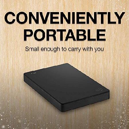 Seagate (シーゲイト) Portable (ポータブル) 1TB 外付け ハードドライブ HDD - USB 3.0 パソコン/Mac/プレイステーション/Xbox用 1年間のRescueサービス付帯 (S_2