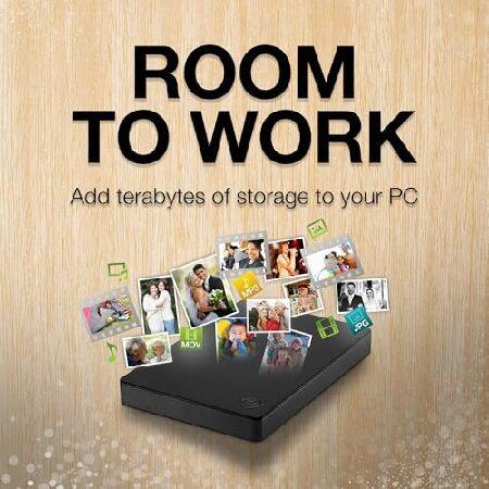 Seagate (シーゲイト) Portable (ポータブル) 1TB 外付け ハードドライブ HDD - USB 3.0 パソコン/Mac/プレイステーション/Xbox用 1年間のRescueサービス付帯 (S_3