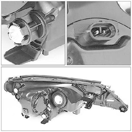 DNA MOTORING ブラックアンバー HL-OH-TRAV413-BK-AM プロジェクターヘッドライトペア [13-15 Rav4用]_3