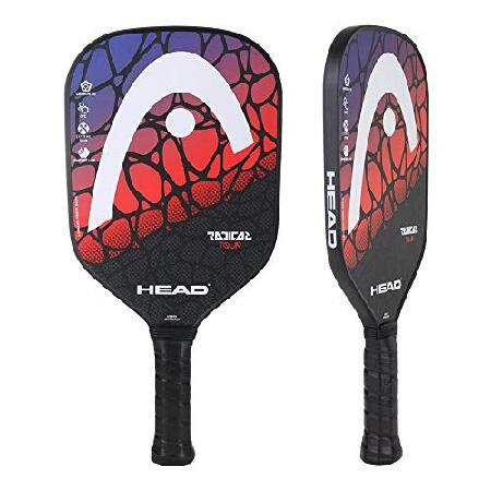 HEAD グラファイト ピックルボールパドル - ラジカルツアー軽量パドル ハニカムポリマーコア＆コンフォートグリップ付きの画像