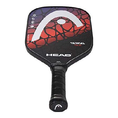 HEAD グラファイト ピックルボールパドル - ラジカルツアー軽量パドル ハニカムポリマーコア＆コンフォートグリップ付きの画像