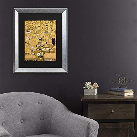 Trademark Fine Art Tree of Life 'Soclet Frieze'、1905年 グスタフ・クリムトによる作品、12 x 24-Inc。の画像