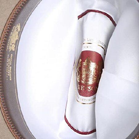 Stetson メンズ ロイヤルデラックスオープンロードハット - Tfropr-362675 US サイズ: 7 カラー: ブラウンの画像