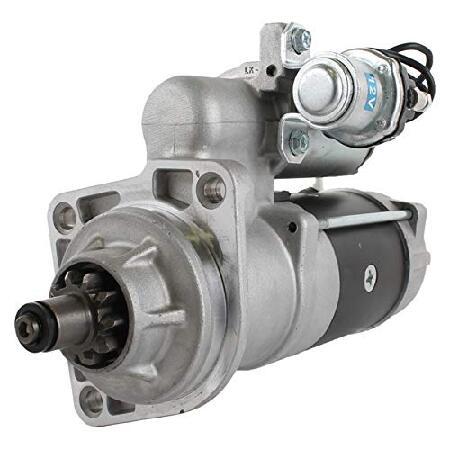 RAREELECTRICAL New 10T Starter Compatible with Compatible Withd Medium/Heavy Truck F750 6.0L 2004-2008 8300063 8200271の画像